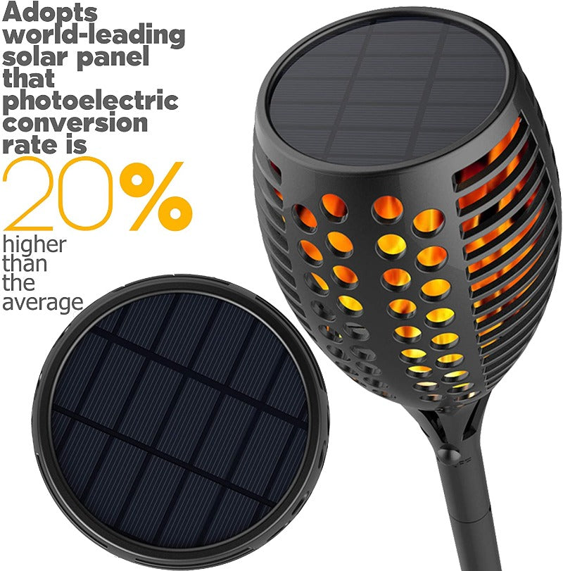 Greenhaus Gardening Outdoor Solar Lights for Driveways, Decks and Gardens