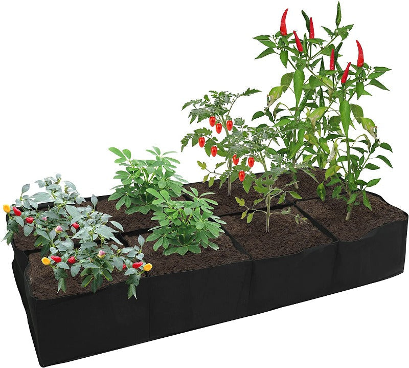 Greenhaus Gardening Breathable Non-Woven Raised Bed for Small Spaces