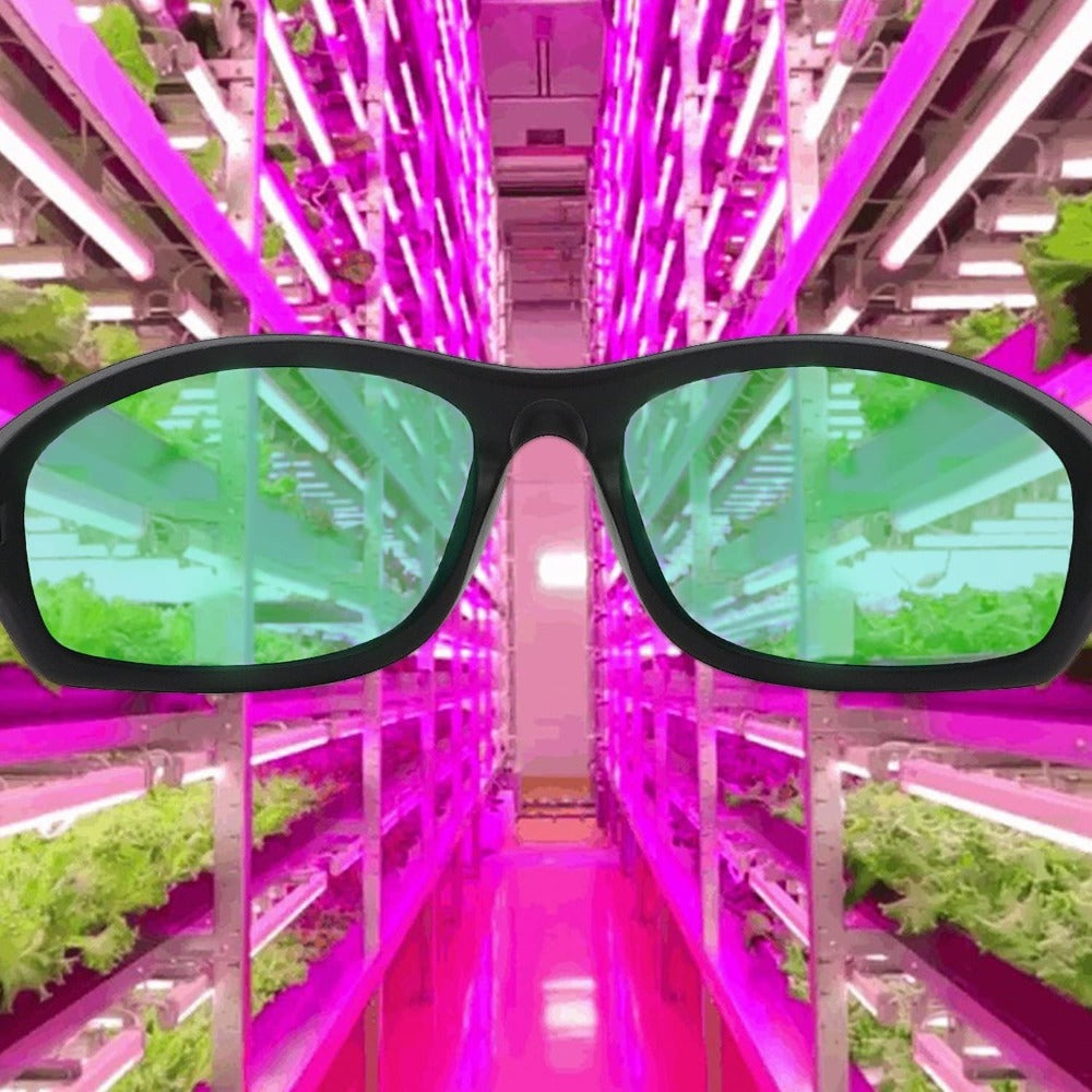Greenhaus Gardening Grow Room Glasses with UVA and UVB Blocking Lenses