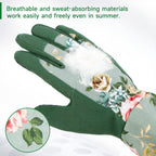 Greenhaus Gardening Long Gardening Gloves for Women with Extended Arm Protection