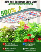 Greenhaus Gardening 16-Pod Indoor Plant Grower with Water Level Window