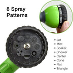 Greenhaus Gardening 18-24" Adjustable Watering Wand with 8 Spray Patterns