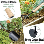 Greenhaus Gardening Garden Tools Set with Kneeling Pad and Gloves