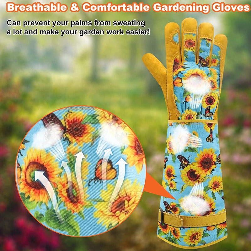 Greenhaus Gardening Heavy-Duty Gardening Gloves for Plant Care and Pruning