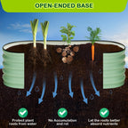 Greenhaus Gardening 2-Pack 4.5 × 2 × 1 ft Galvanized Raised Garden Beds