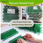 Greenhaus Gardening Reusable Plant Support Clips for Tomatoes & Climbing Plants, 100 PCS