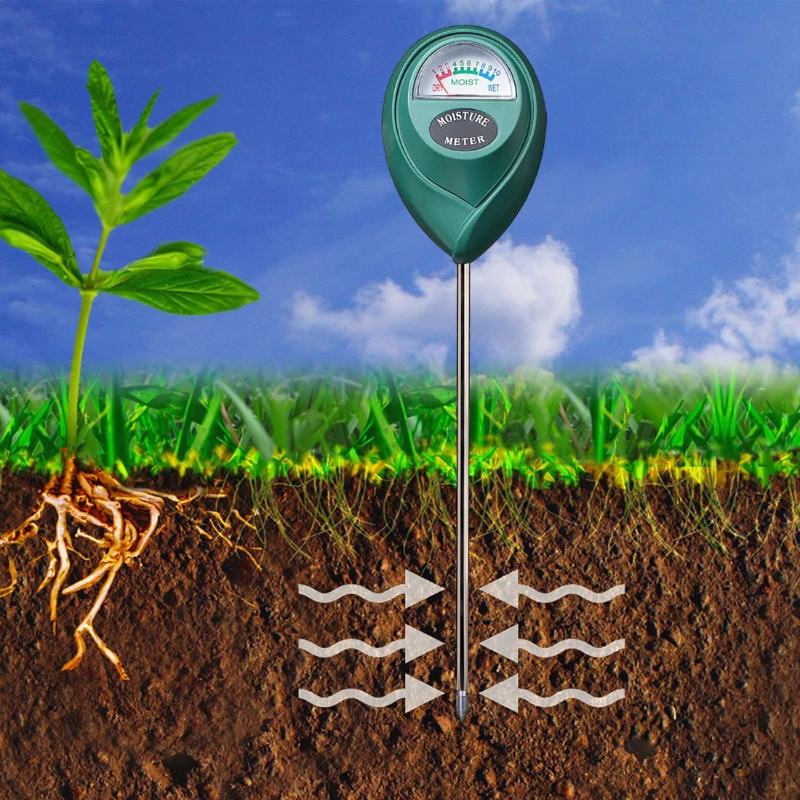 Greenhaus Gardening Soil Hygrometer Sensor for Gardens, Lawns & Potted Plants