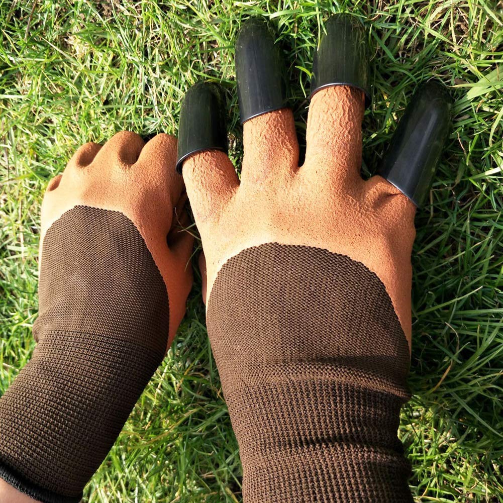 Greenhaus Gardening Gardening Gloves with ABS Plastic Claws