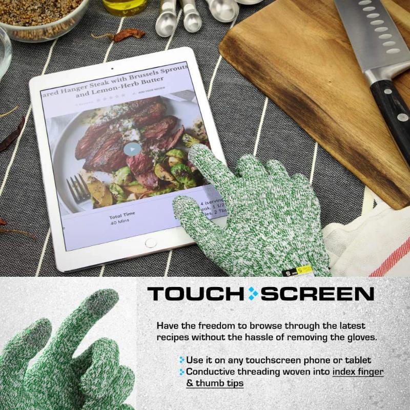 Greenhaus Gardening Machine Washable Cut Resistant Gloves