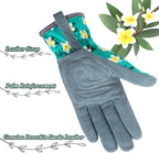 Greenhaus Gardening Multi-Purpose Leather Gardening Gloves