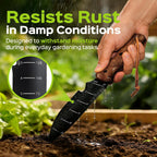 Greenhaus Gardening Premium Hori Hori Garden Knife with Stainless Steel Blade & Protective Sheath