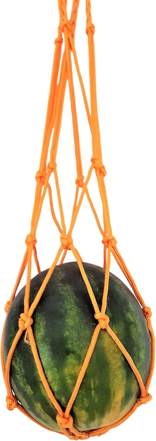 Greenhaus Gardening Reusable Melon Support Hammock Nets for Watermelon, Squash & Cantaloupe – 10 Pack