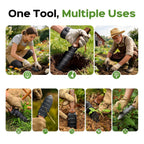 Greenhaus Gardening Premium Hori Hori Garden Knife with Stainless Steel Blade & Protective Sheath