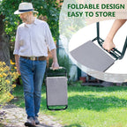 GreenHaus Gardening Multi-Function Garden Seat for Planting & Weeding