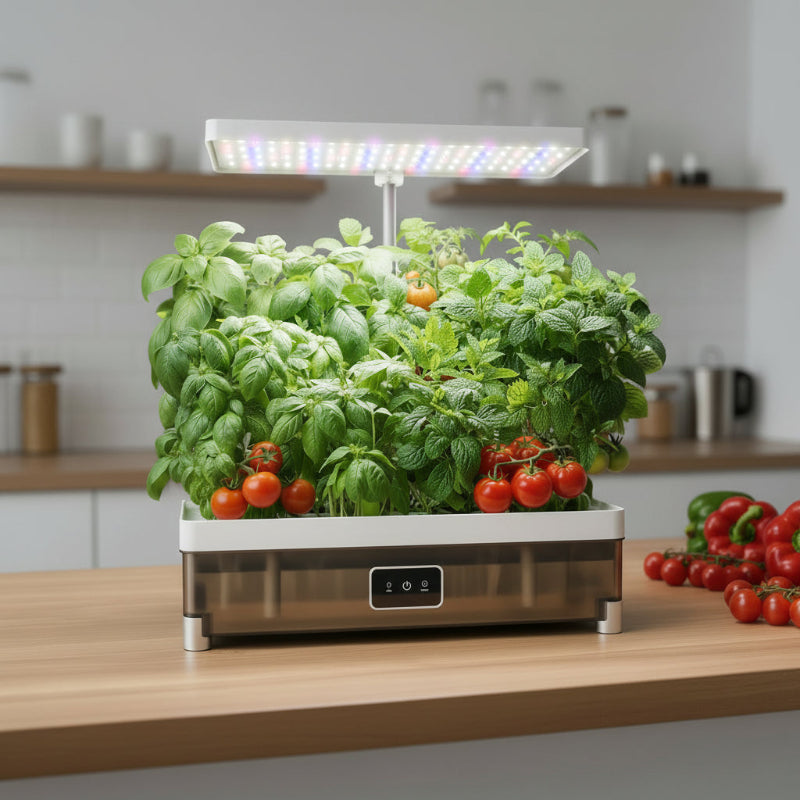 Greenhaus Gardening Indoor Growing System with Adjustable Plant Light