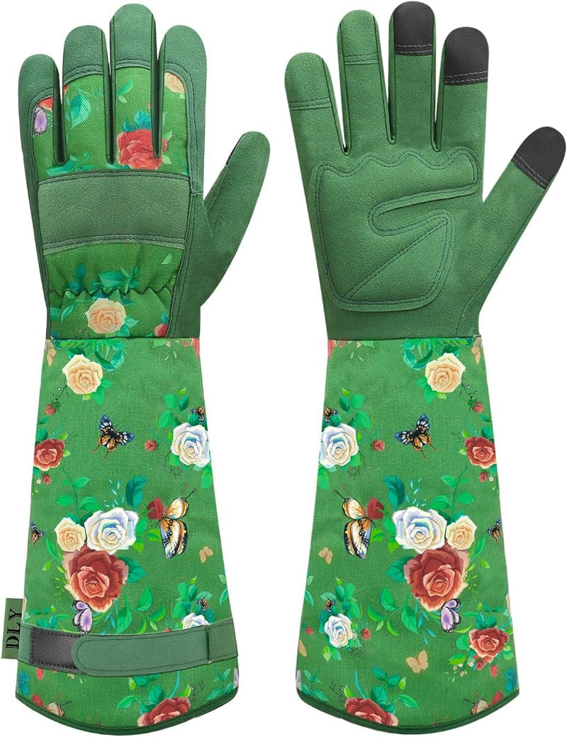 Greenhaus Gardening Heavy-Duty Gardening Gloves for Plant Care and Pruning
