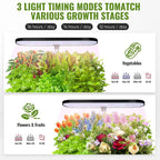 Hydroponics Growing System Kit | Indoor Garden with LED Grow LightGreenhaus Gardening Indoor Growing System with 5L Water Reservoir
