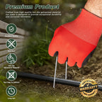Greenhaus Gardening Heavy-Duty U-Shaped Garden Stakes, 50 Pack