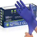 Greenhaus Gardening Disposable Nitrile Gloves for Cooking, Cleaning & Food Prep, 100 Count