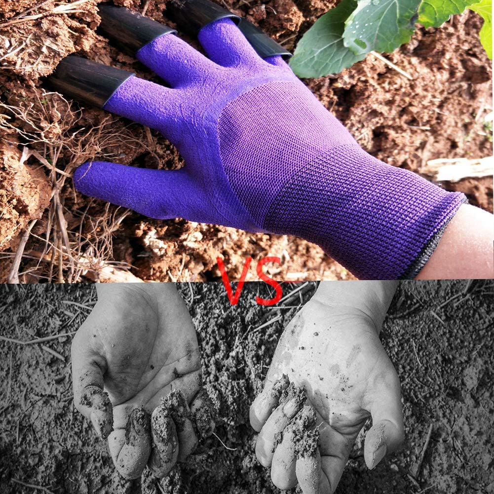 Greenhaus Gardening Gardening Gloves with ABS Plastic Claws