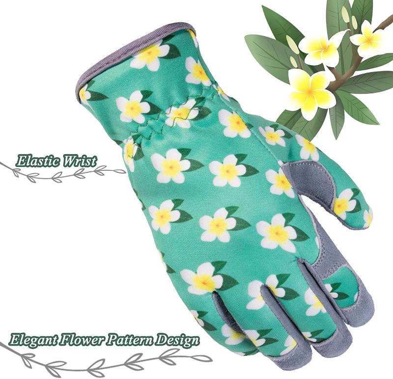 Greenhaus Gardening Multi-Purpose Leather Gardening Gloves