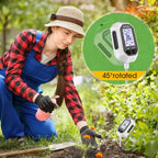 Greenhaus Gardening 4-in-1 Digital Soil Tester with LCD Display, pH, Moisture, Temperature & Light Meter