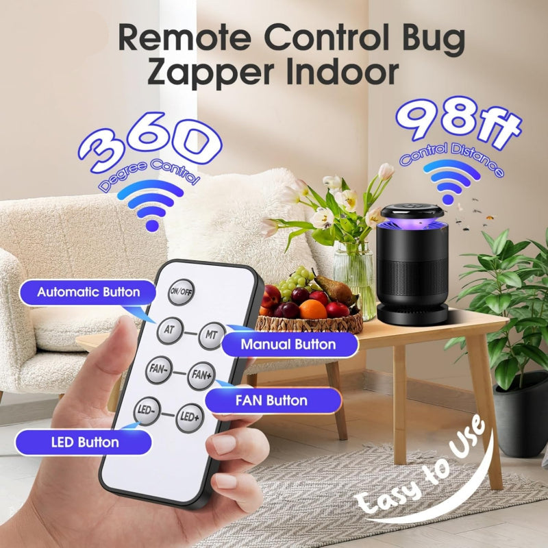 Greenhaus Gardening Indoor Pest Trap with 365–395 nm UV Light