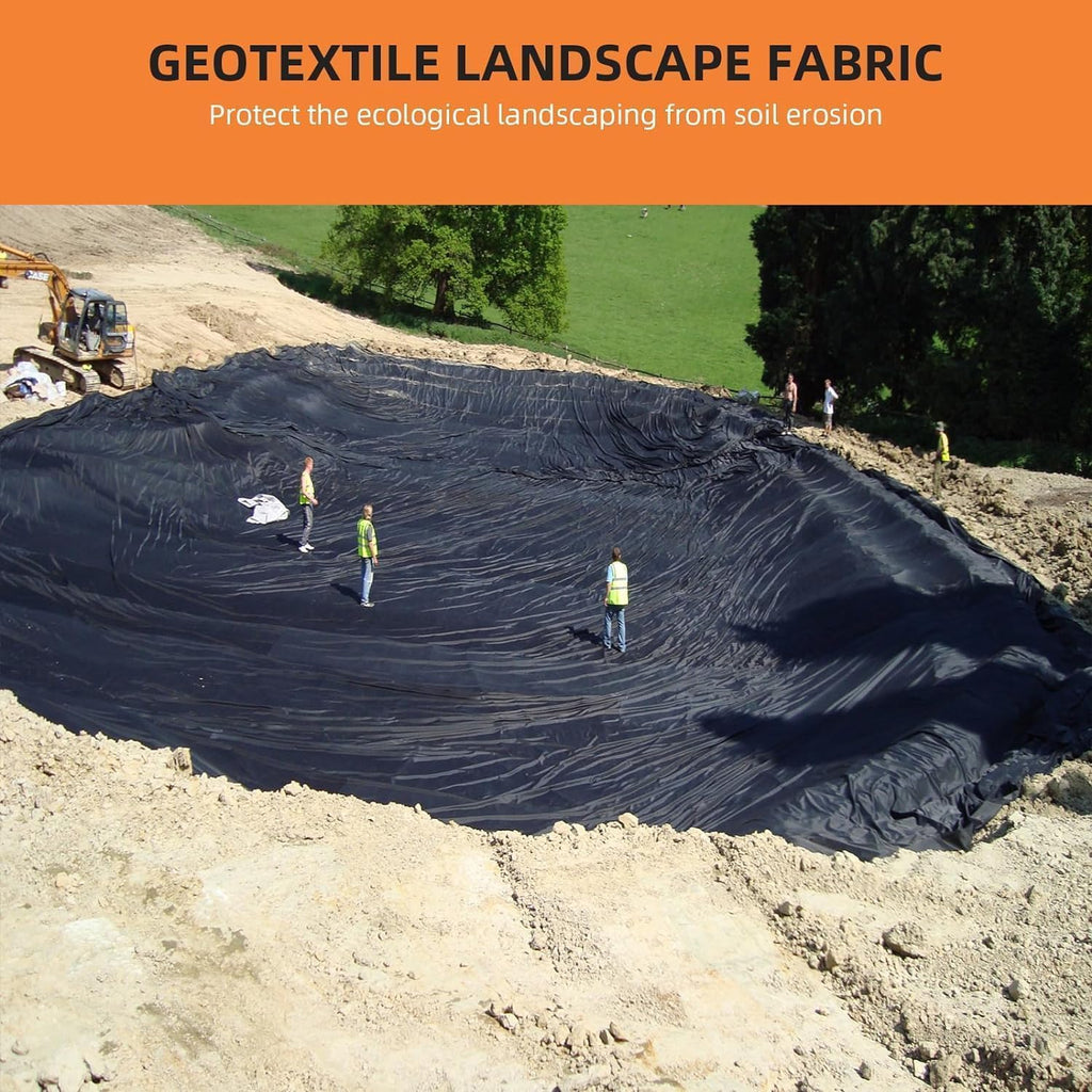 Greenhaus Gardening Landscape Fabric for Gardens, Driveways and Construction