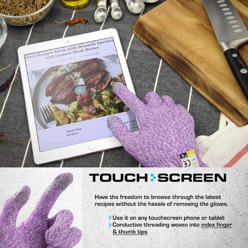 Greenhaus Gardening Machine Washable Cut Resistant Gloves