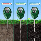 Greenhaus Gardening Soil Hygrometer Sensor for Gardens, Lawns & Potted Plants