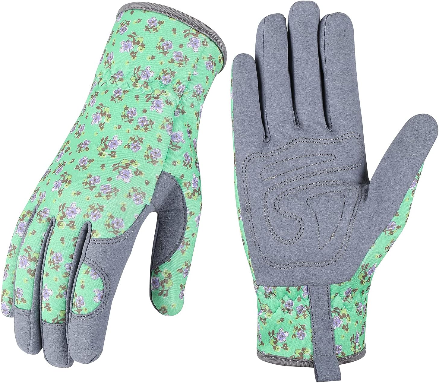 Greenhaus Gardening Women's Leather Gardening Gloves for Planting, Pruning & Weeding