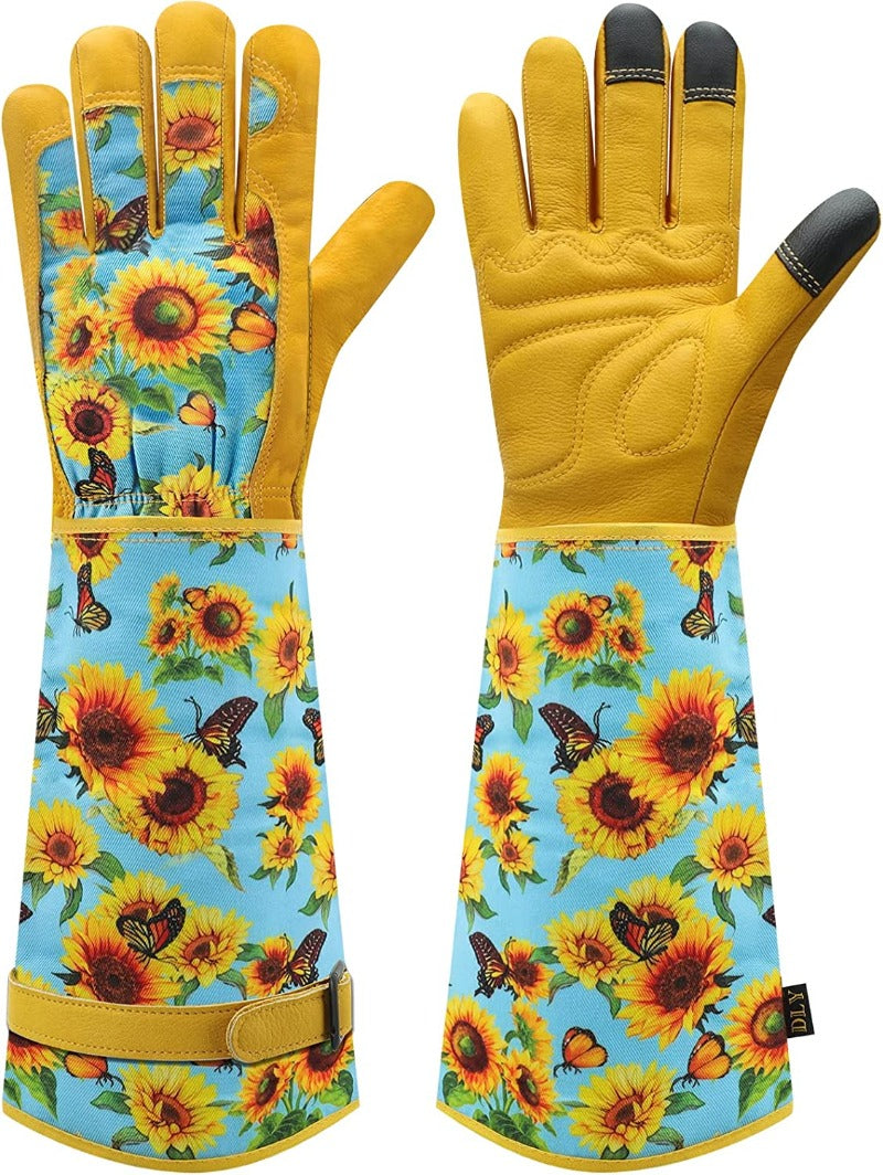 Greenhaus Gardening Heavy-Duty Gardening Gloves for Plant Care and Pruning