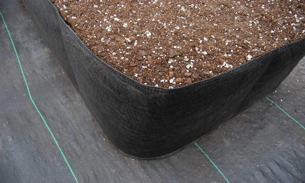 Greenhaus Gardening Breathable Fabric Raised Bed for Fruits Herbs and Plants