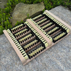 Greenhaus Gardening Heavy Duty Boot Brush Cleaner for Garden and Work Shoes