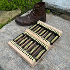 Greenhaus Gardening Heavy Duty Boot Brush Cleaner for Garden and Work Shoes