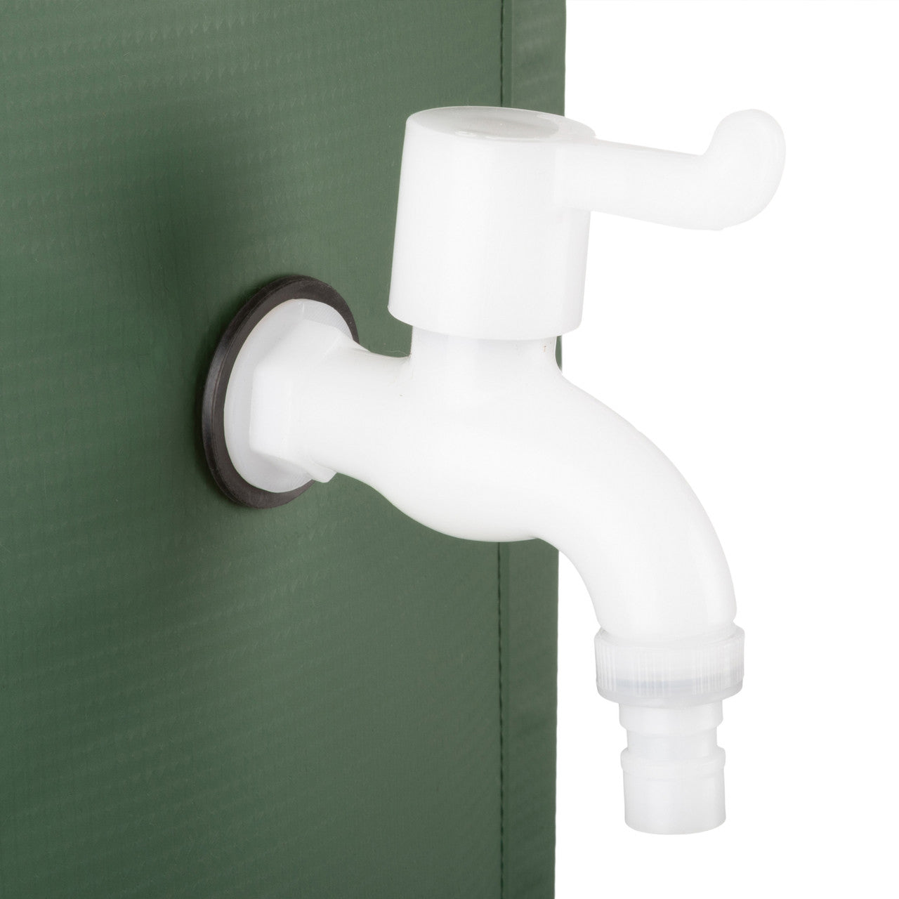 Greenhaus Gardening 26-Gallon Rainwater Barrel with Easy Access Spigot