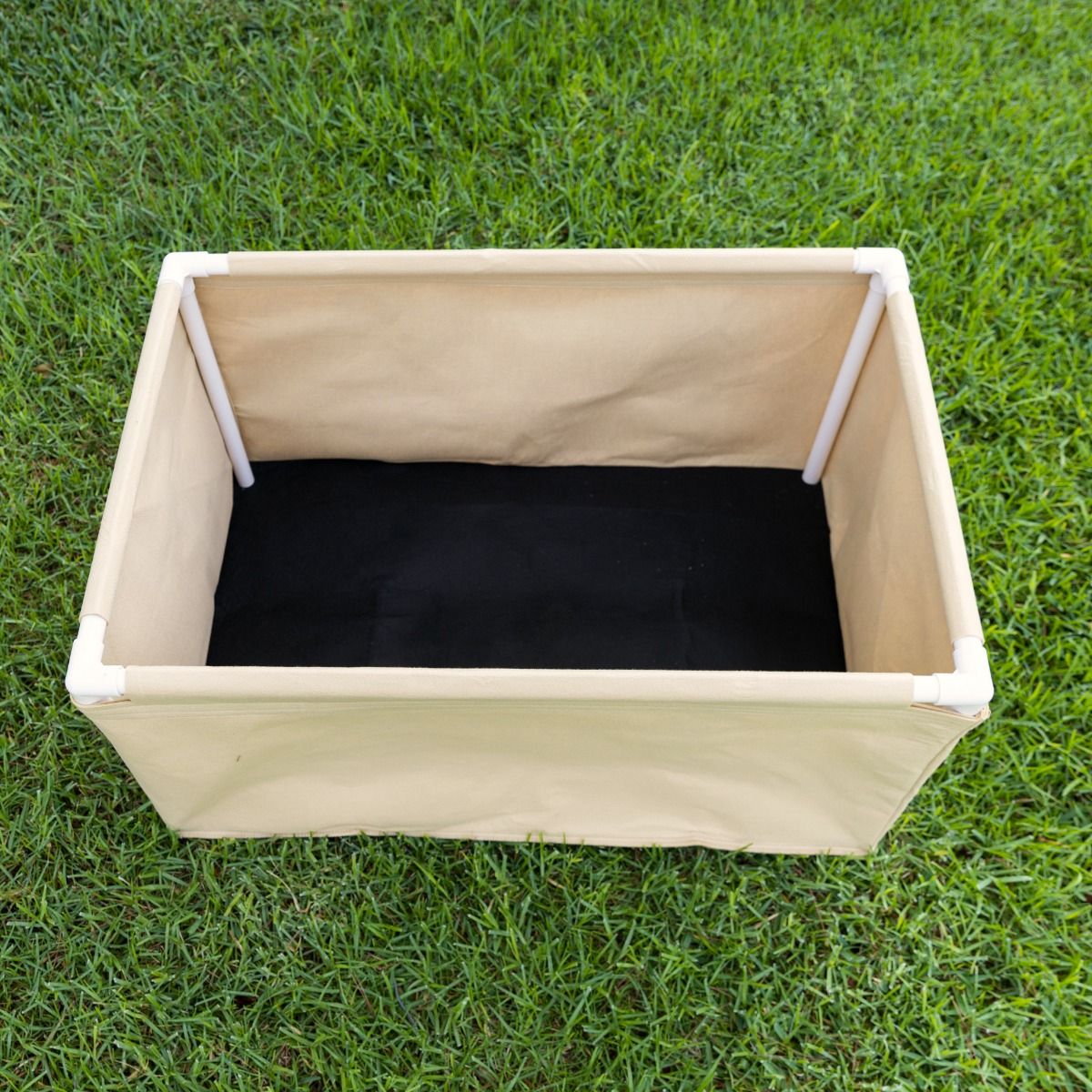 Greenhaus Gardening Portable Fabric Planter Box for Herbs Vegetables and Fruits