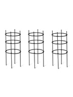 Greenhaus Gardening Pepper & Eggplant Cages Set of 3, Heavy Duty Plant Supports