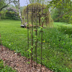 Greenhaus Gardening Interlocking Steel Garden Trellis