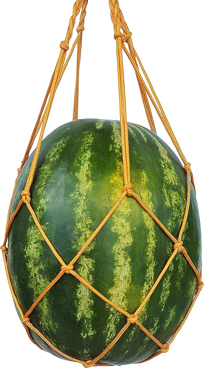 Greenhaus Gardening Reusable Melon Support Hammock Nets for Watermelon, Squash & Cantaloupe – 10 Pack