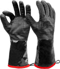 Greenhaus Gardening Heat Resistant BBQ Gloves for Smoking and Grilling