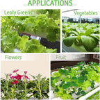Greenhaus Gardening Indoor Hydroponic Growing System with Circulation Pump