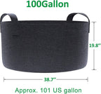 Greenhaus Gardening Breathable Non-Woven Raised Bed for Small Spaces