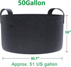 Greenhaus Gardening Breathable Non-Woven Raised Bed for Small Spaces