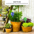 Greenhaus Gardening Decorative Glass Watering Globes for Office and Garden Plants