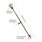 Greenhaus Gardening Orchard Fruit Picker Tool with 10-Foot Reach
