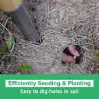 Greenhaus Gardening Garden Dibbler Tool, Precision Bulb and Seed Planter