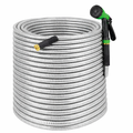 Greenhaus Gardening 150 FT Heavy Duty Stainless Steel Garden Hose