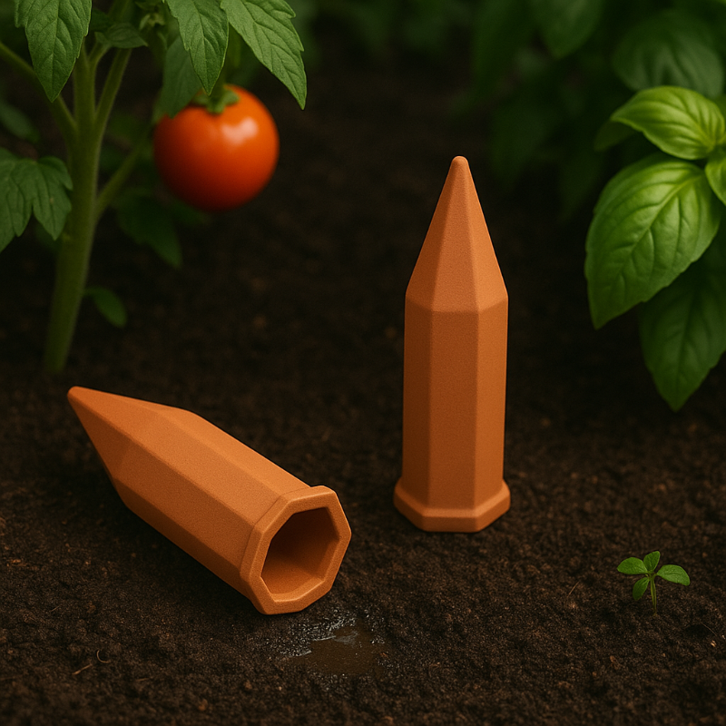 Greenhaus Gardening Slow Release Watering Stakes for Potted Plants