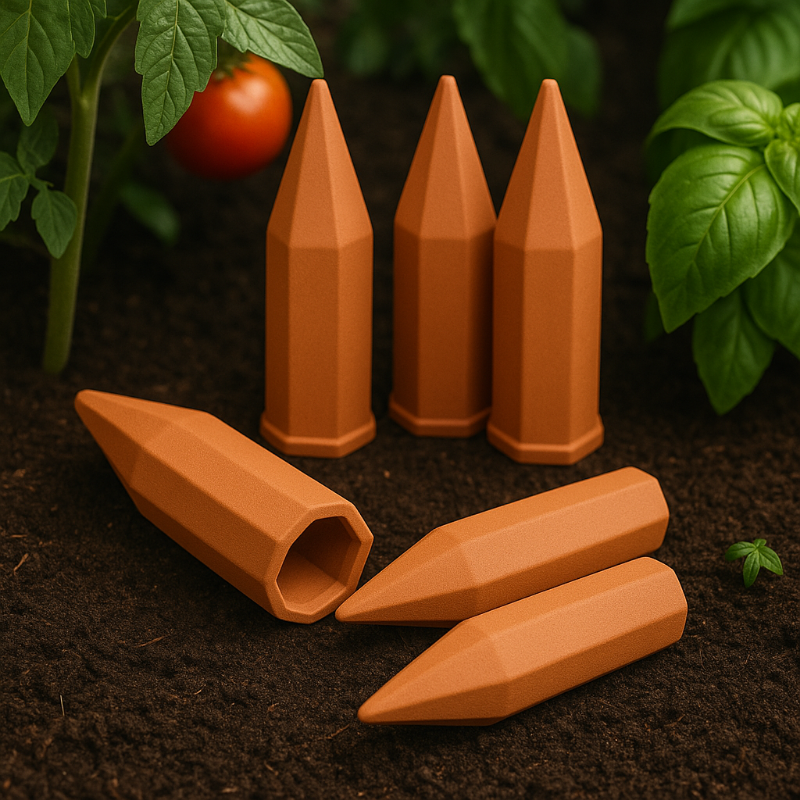 Greenhaus Gardening Slow Release Watering Stakes for Potted Plants